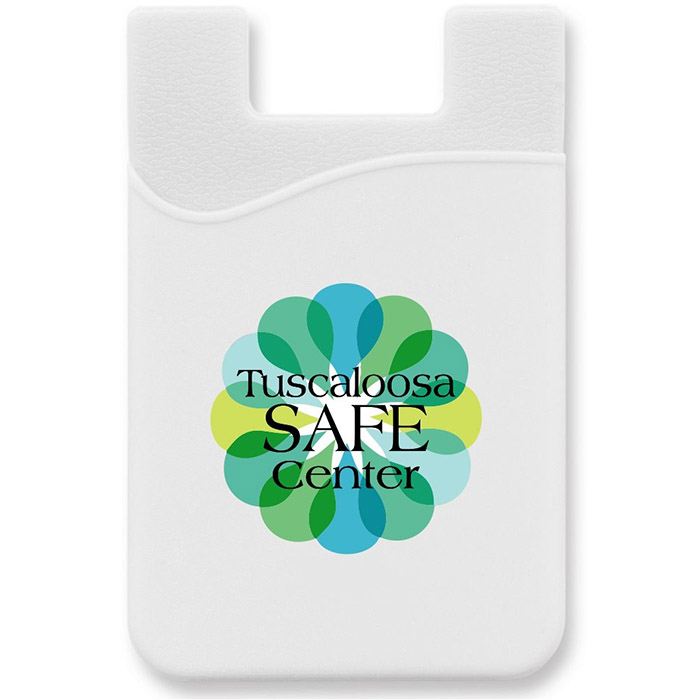 Heat Transfer Full Color Silicone Smart Phone Wallet