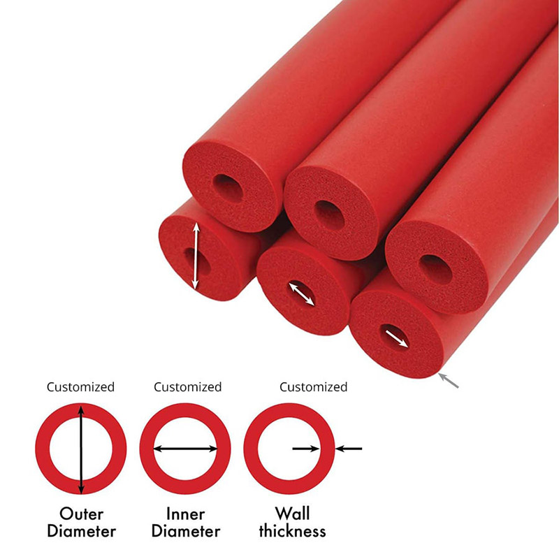 Closed Cell Foam Tubing Silicone Foam Protection Tube (2).jpg