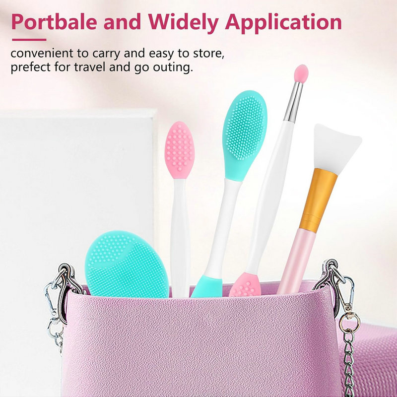 Silicone Face Cleansing Brush Scrubbers Kits (5).jpg