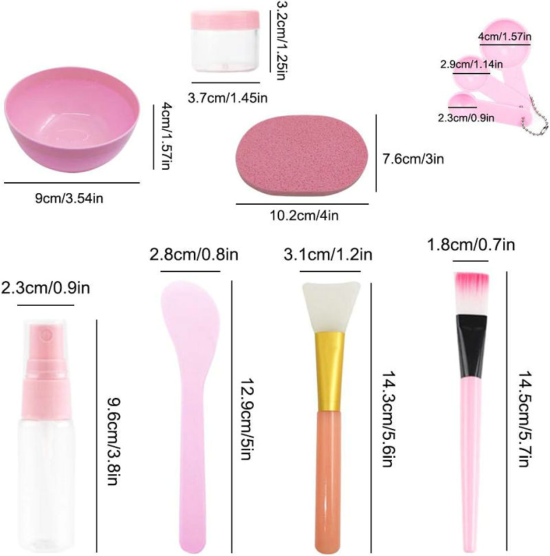 DIY Facemask Mixing Tool Set